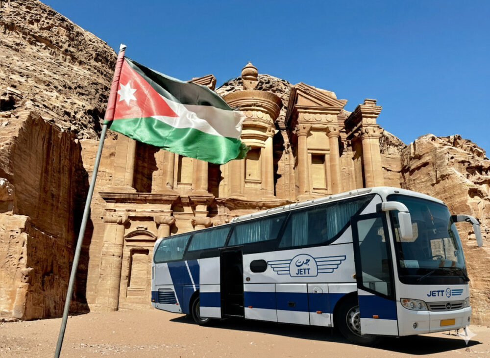 おもしろわかる！世界遺産ユニバーシティ ヨルダン・ペトラ遺跡への行き方まとめ JETT BUSを使ったペトラへの行き方（実体験）