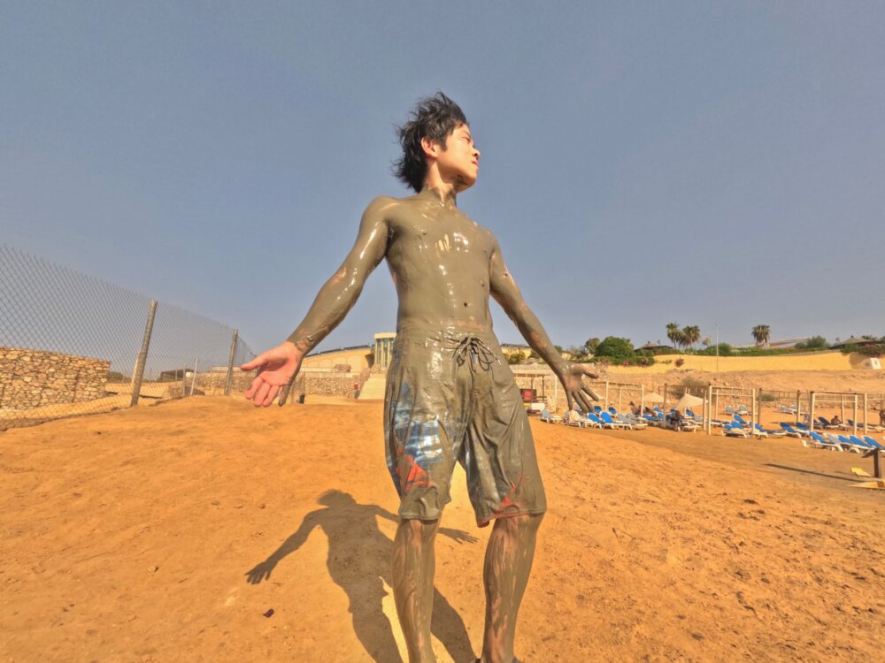 おもしろわかる！世界遺産ユニバーシティ ヨルダン・死海 天然の泥パック