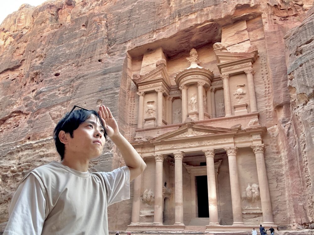 おもしろわかる!世界遺産ユニバーシティ ペトラ遺跡 エル・ハズネ(宝物殿)到着