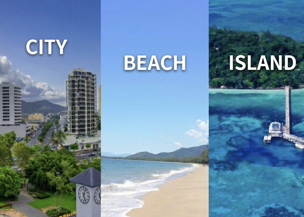 おもしろわかる！世界遺産ユニバーシティ ケアンズおすすめホテル ケアンズ3大ホテルエリア