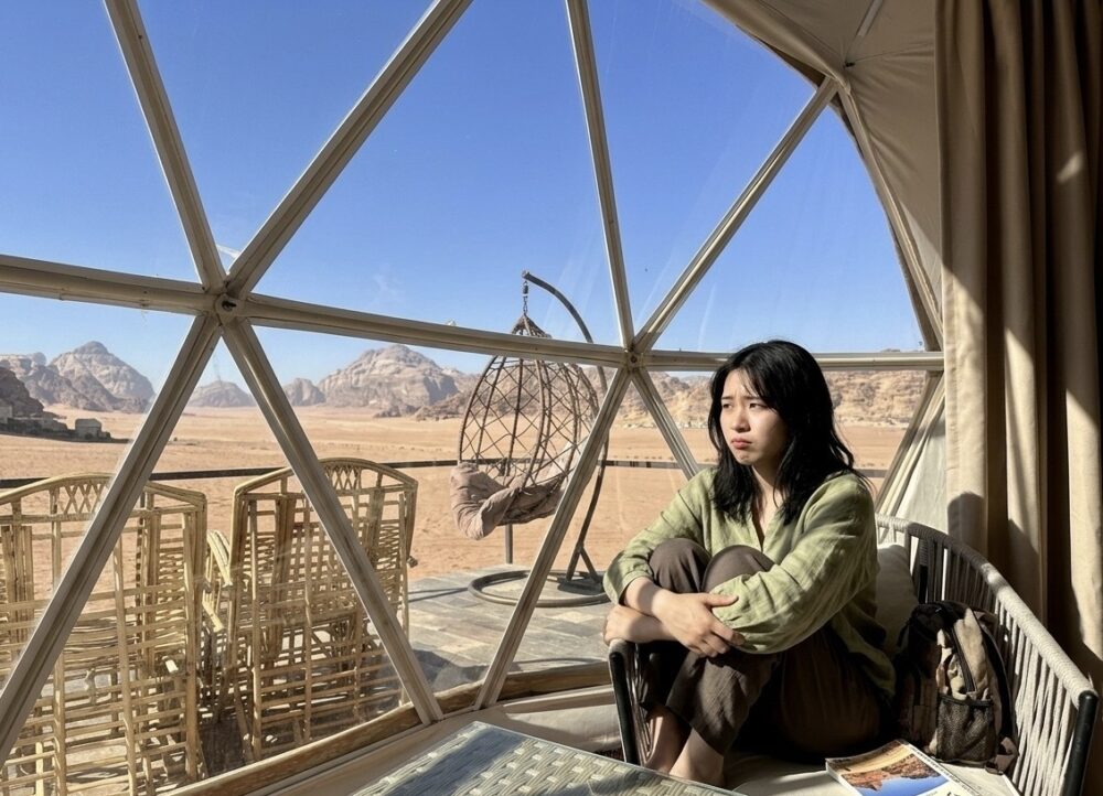 おもしろわかる！世界遺産ユニバーシティ ワディラムのバブルテント プライバシーの懸念