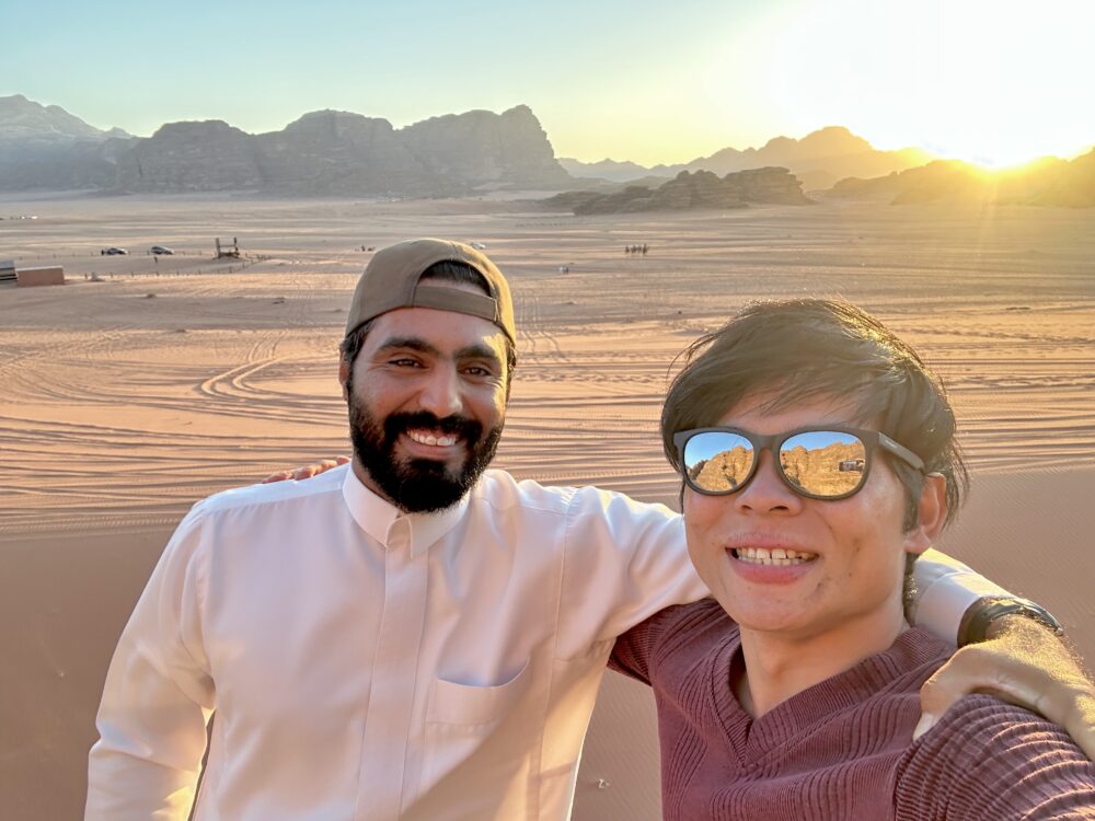 おもしろわかる！世界遺産ユニバーシティ ワディラムのバブルテント キャンプ施設独自の催行ツアーの内容を確認