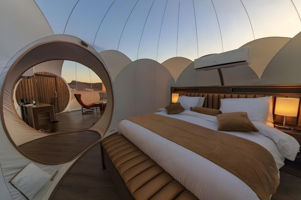 おもしろわかる！世界遺産ユニバーシティ Wadi Rum Bubble Luxotel